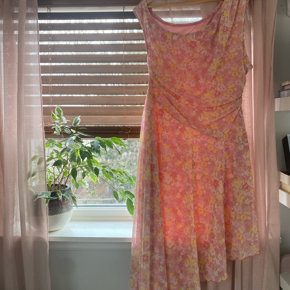 Y2K Floral Dress